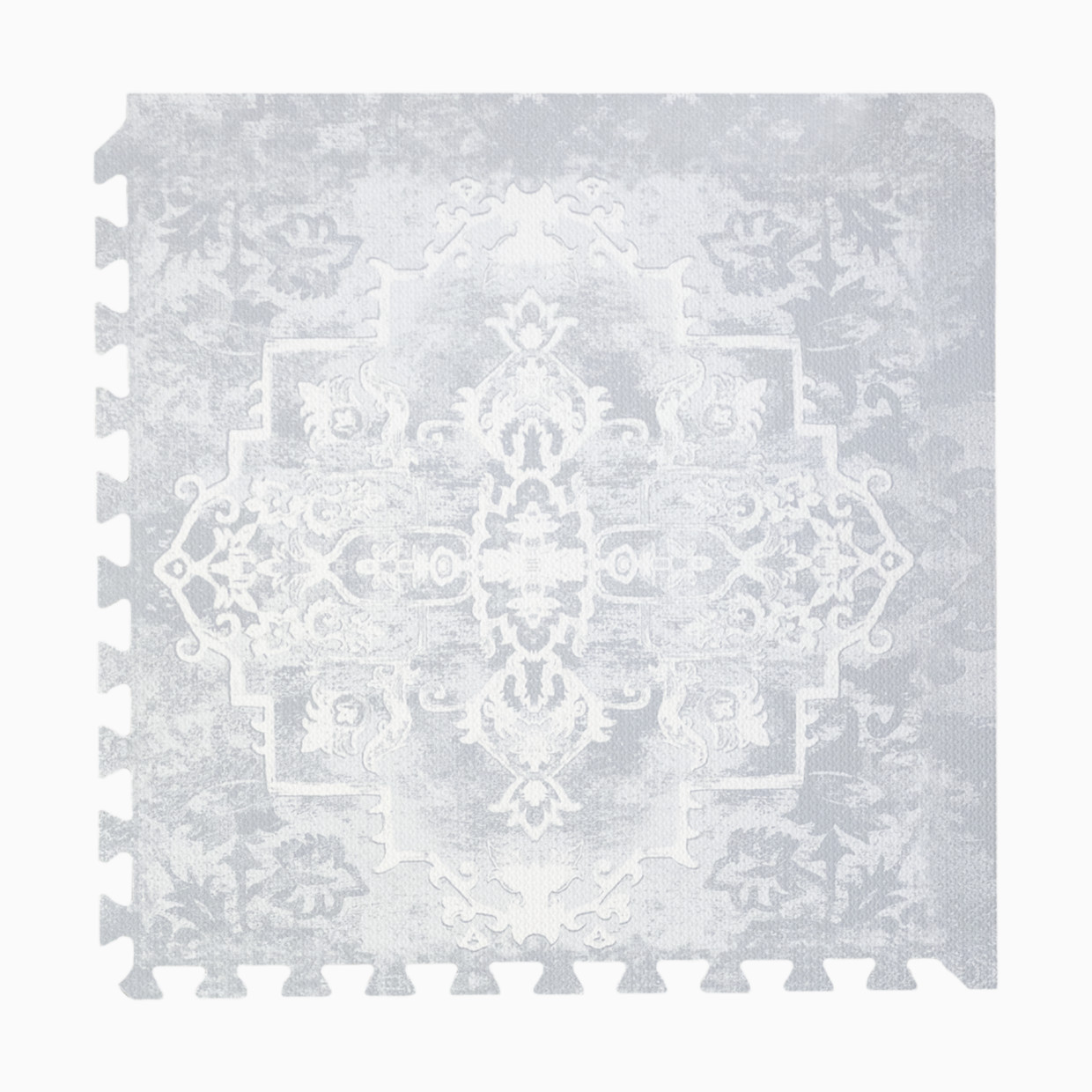 Toddlekind Haven Foam Play Mat | Parisa Collection - Pearl Blue, 8X12.