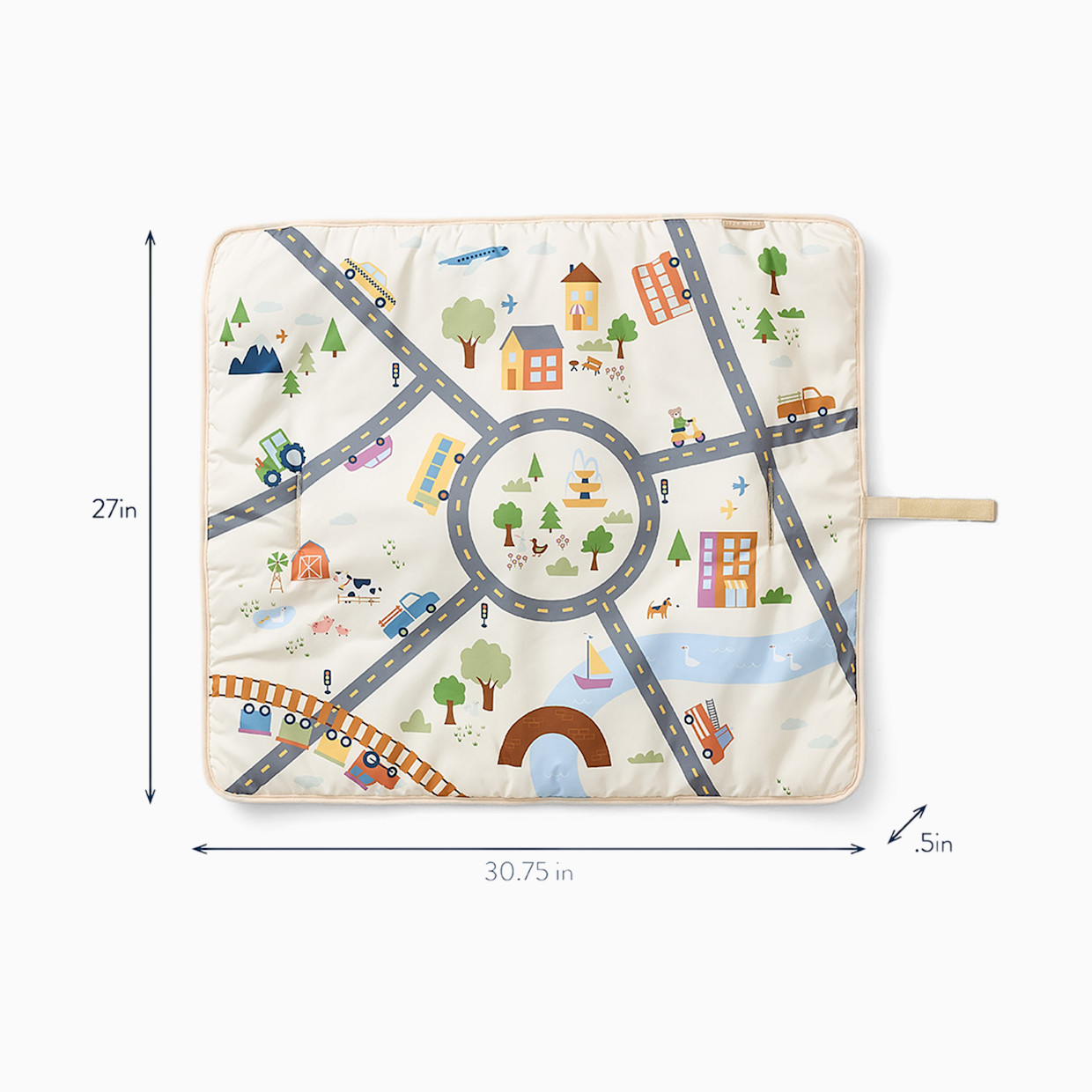 Itzy Ritzy Itzy Wagon Play Mat - Multi-Color.