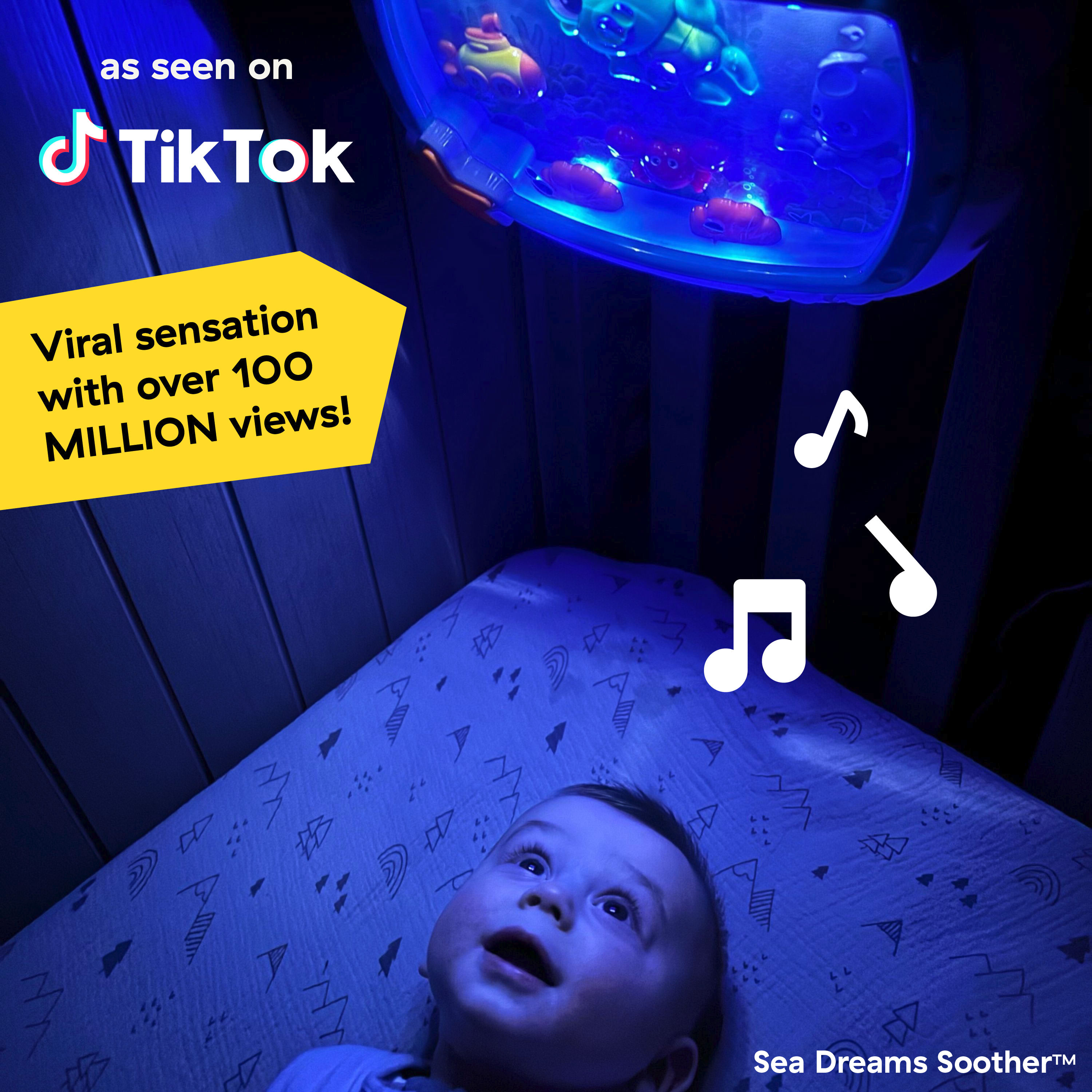 Baby Einstein Sea Dreams Soother Bundle, Musical Sound In Nursery & On-the-Go Toy.