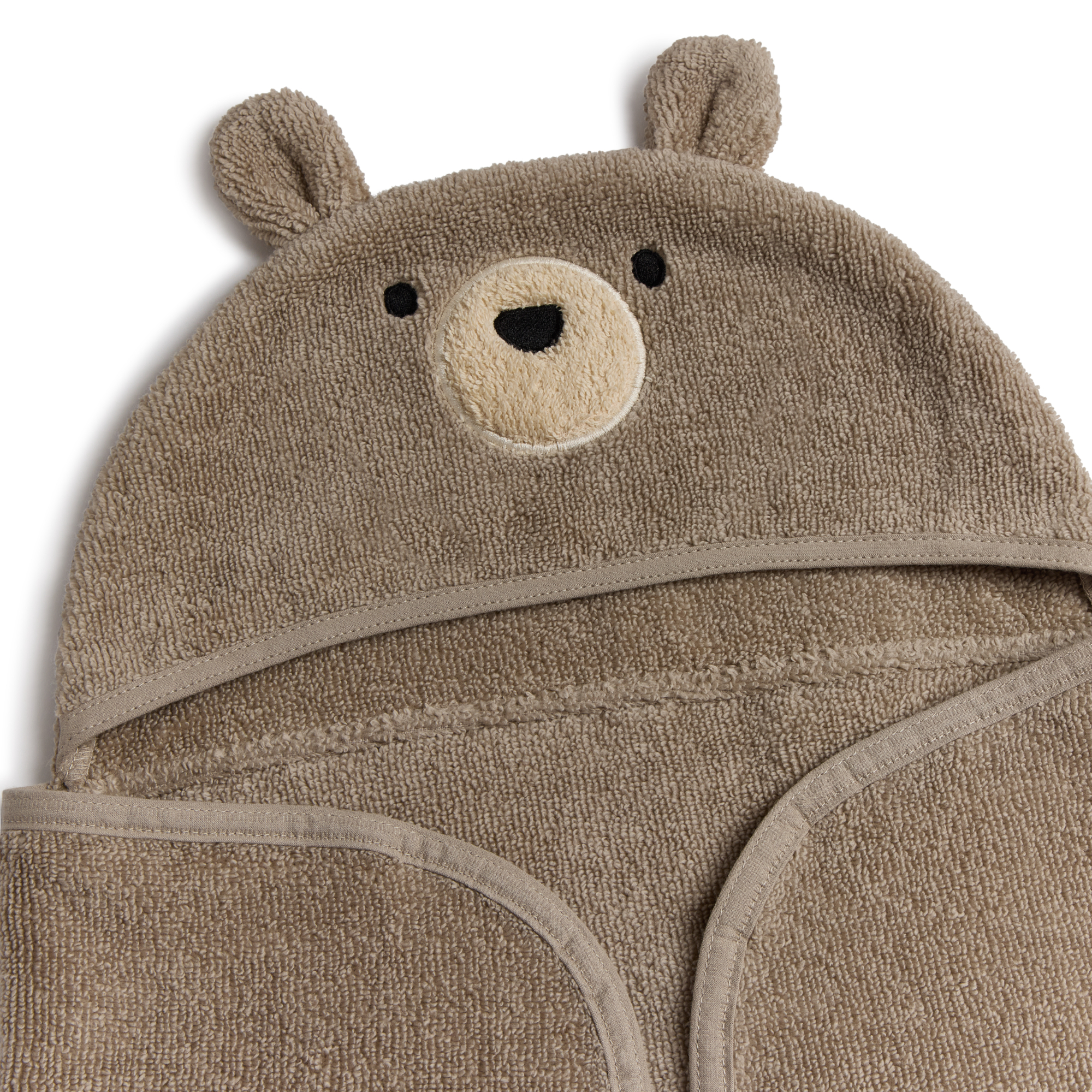 Tiny Kind Cozy Critter Organic Towel.