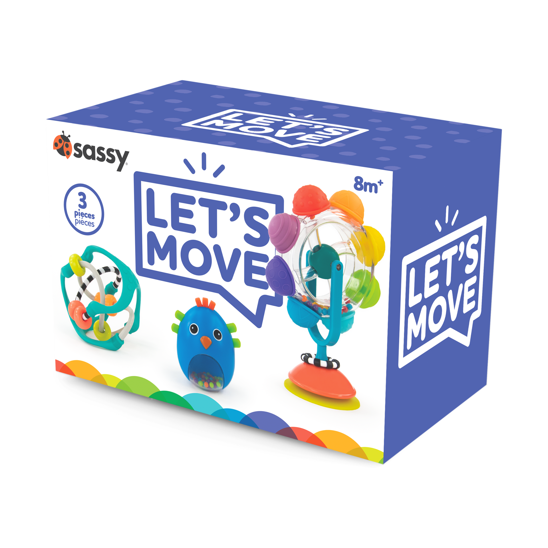 Sassy Let's Move Toy Box Set.
