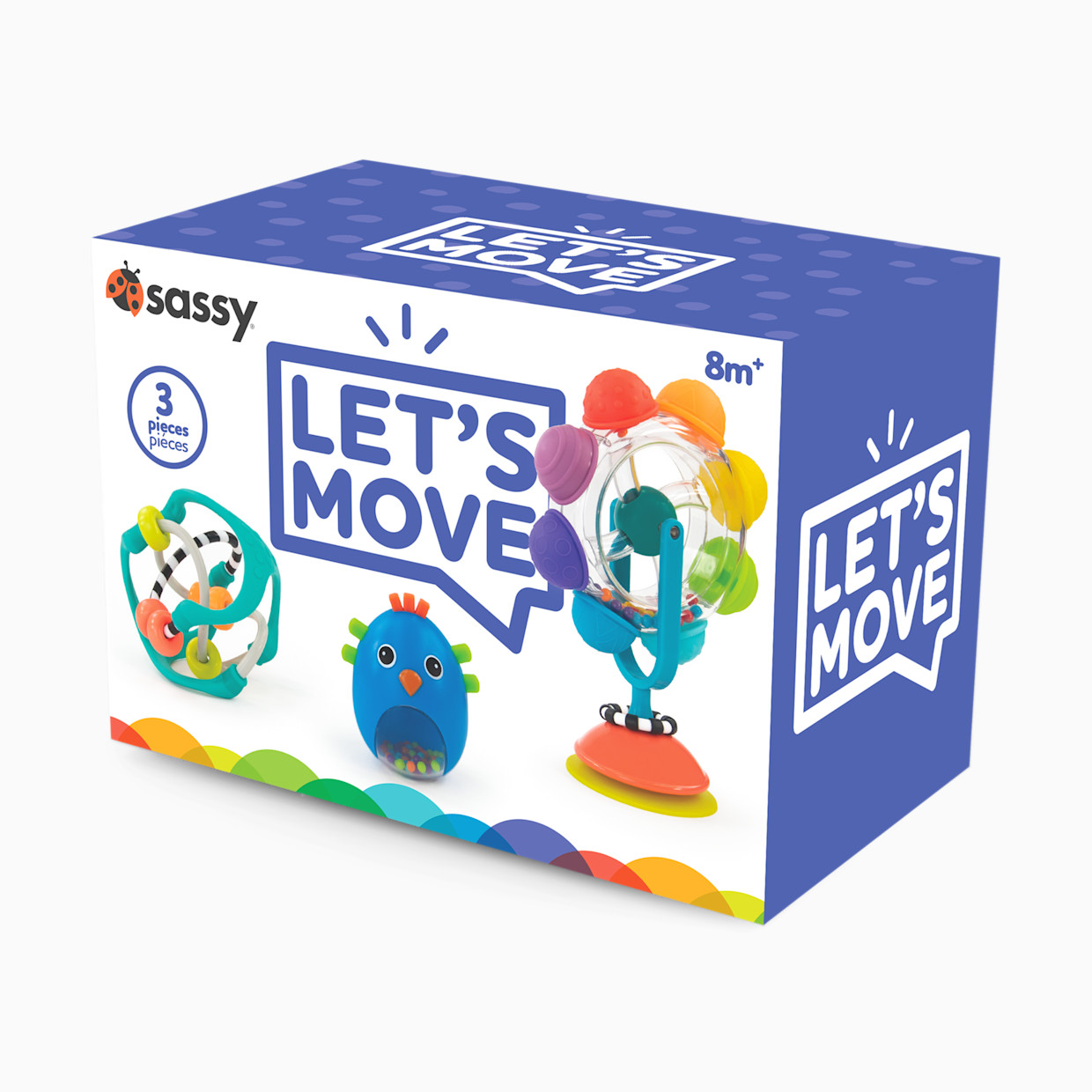 Sassy Let's Move Toy Box Set.