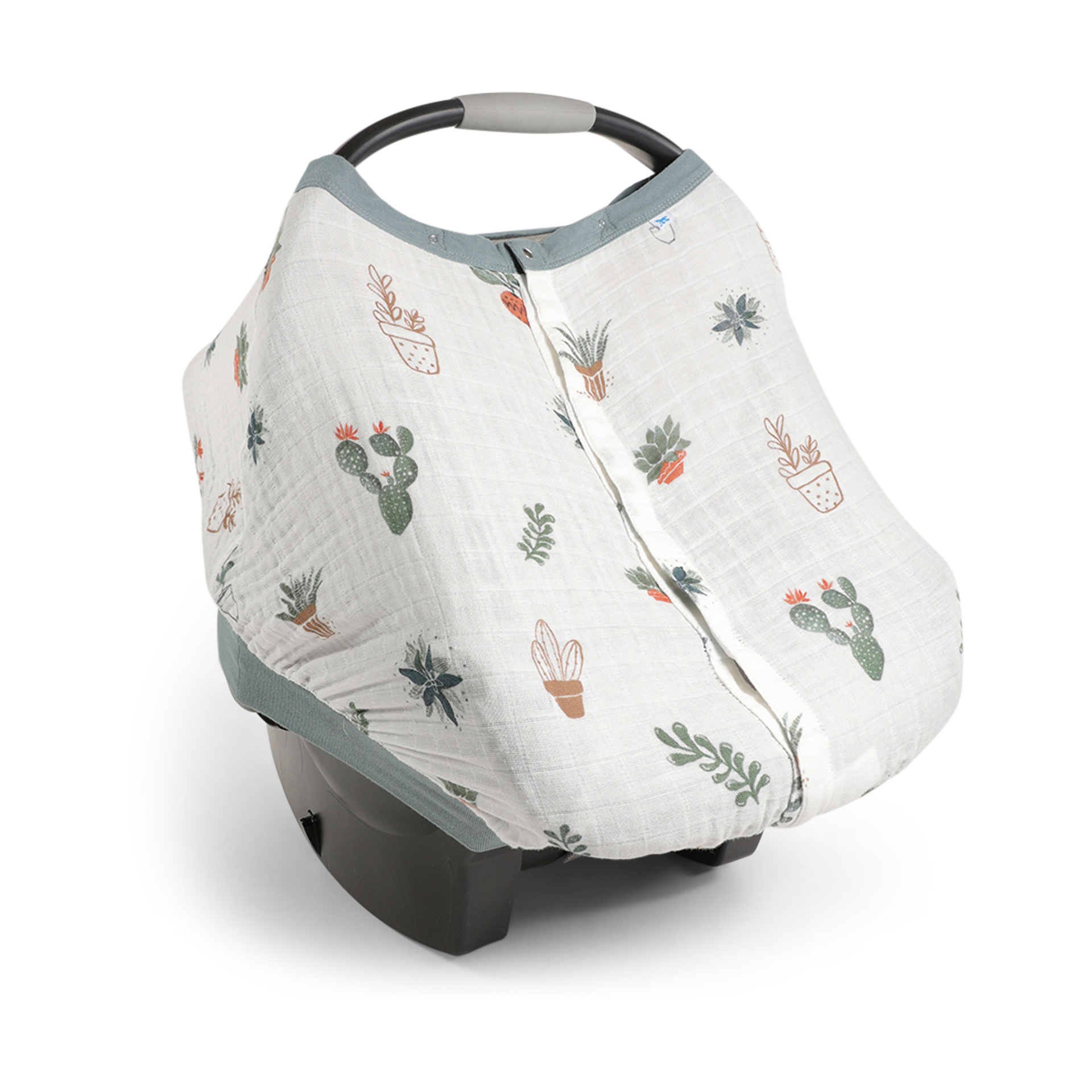 Little Unicorn Cotton Muslin Car Seat Canopy - Prickle Pots.