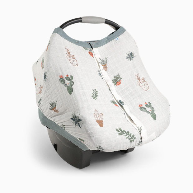 Little Unicorn Cotton Muslin Car Seat Canopy.