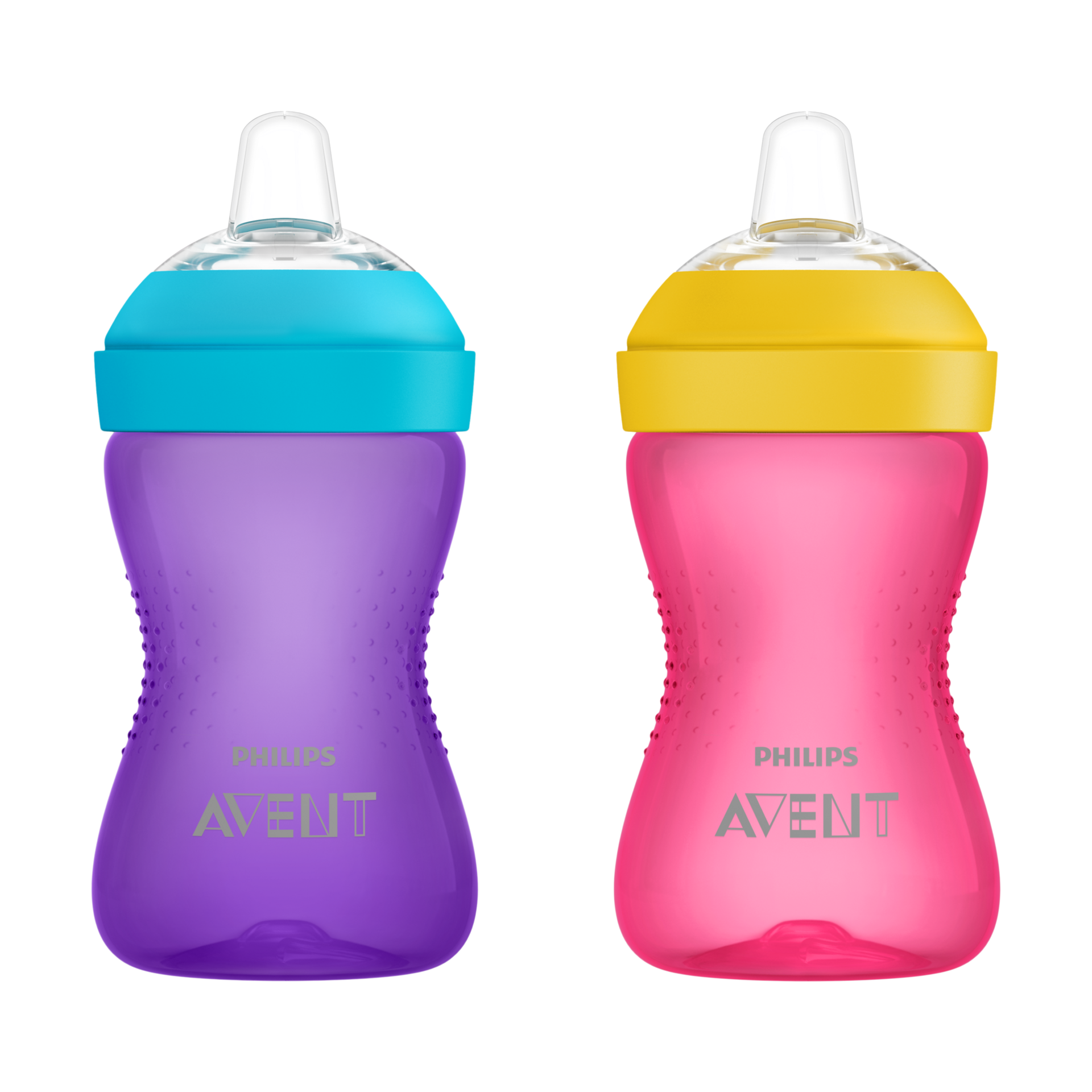 Philips Avent My Grippy Spout Cup Pink/Purple, 10 Oz,
