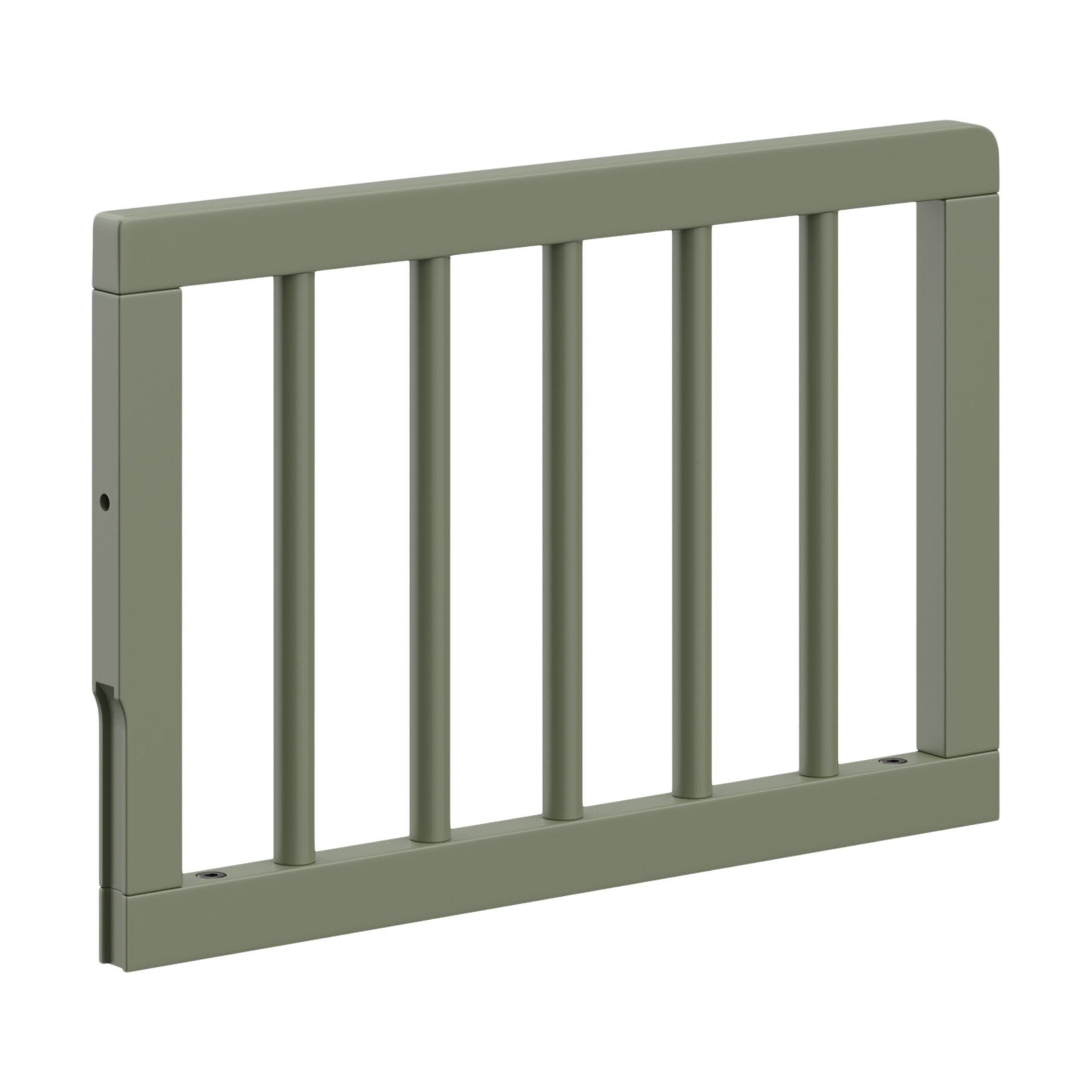 Storkcraft Universal Toddler Safety Guardrail (Dowels) - Olive.