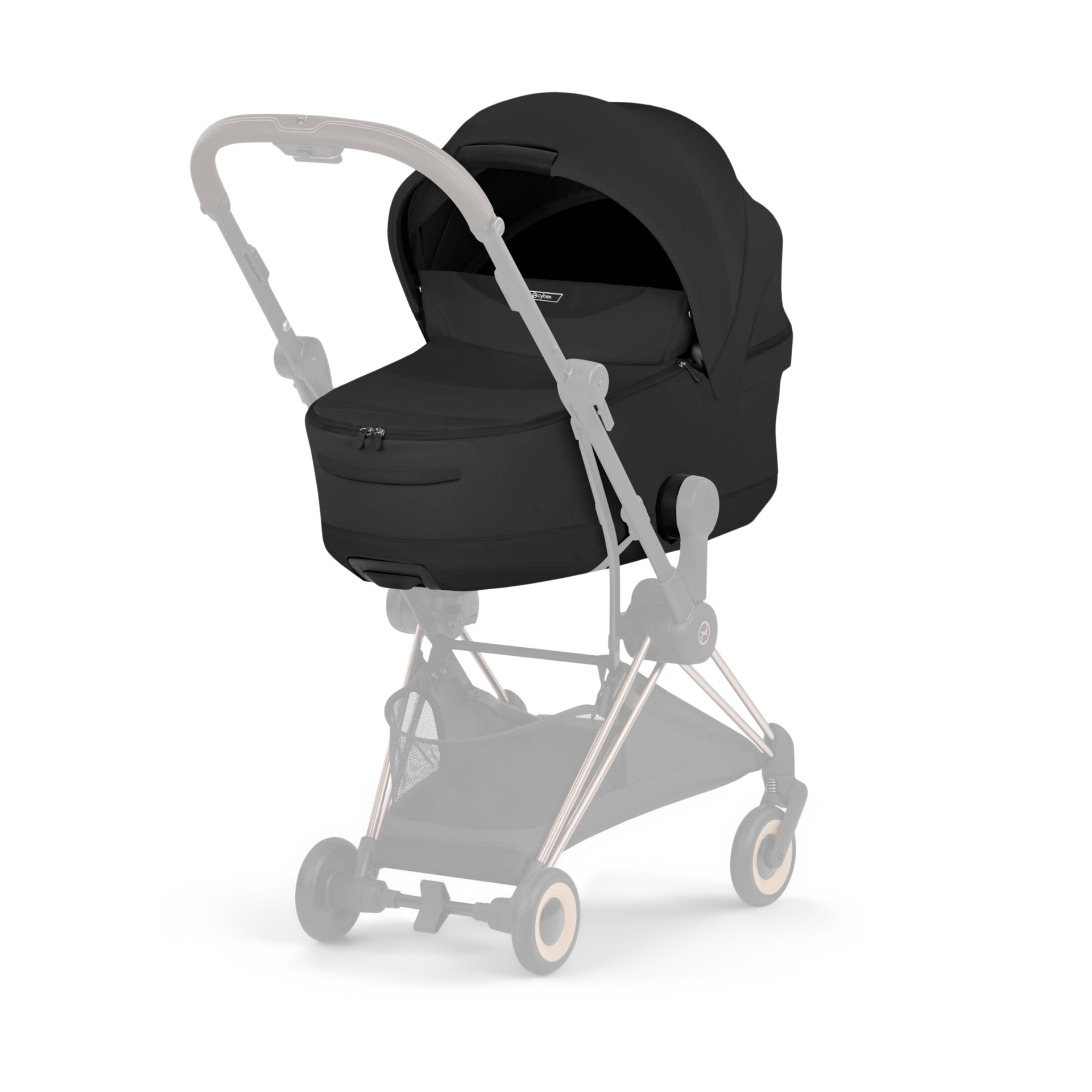 Cybex MIOS/COYA Fold Lux Carry Cot Style Collection - Sepia Black.