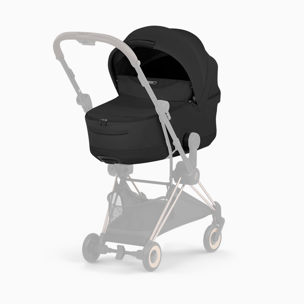 Cybex MIOS/COYA Fold Lux Carry Cot Style Collection - Sepia Black.