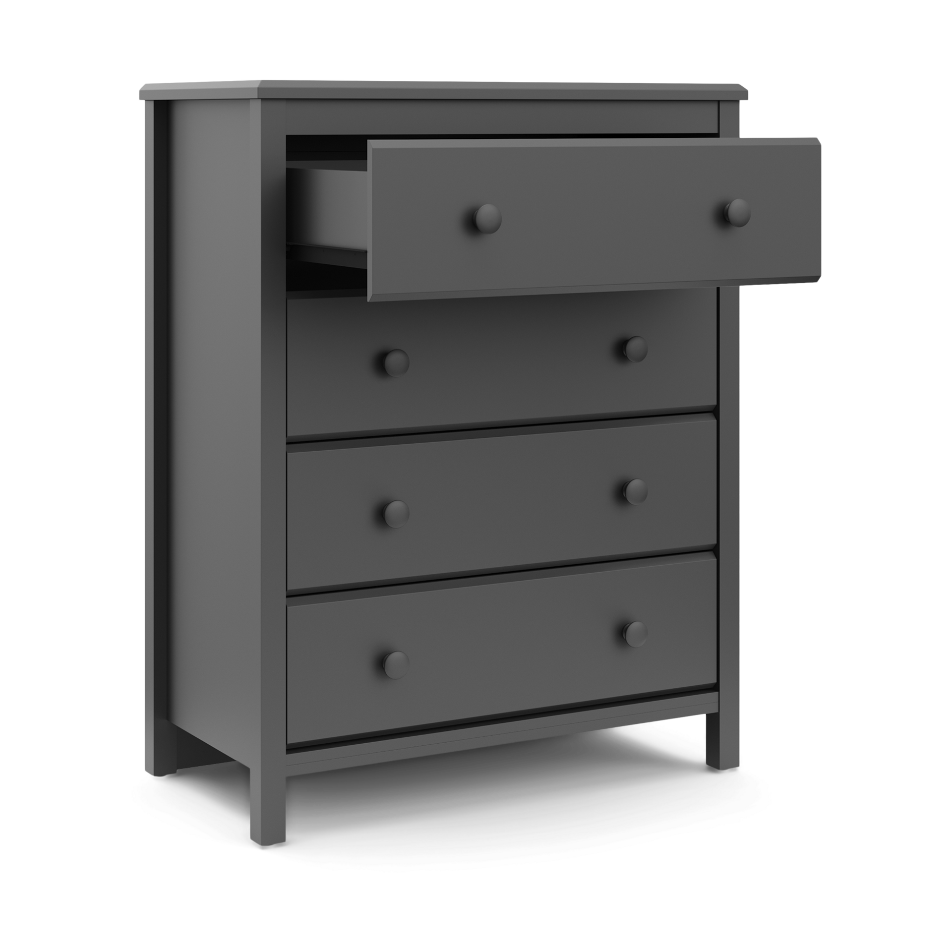 Storkcraft Alpine 4 Drawer Dresser - Gray.