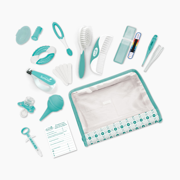 Summer Complete 21-Piece Nursery Care Kit - Teal.