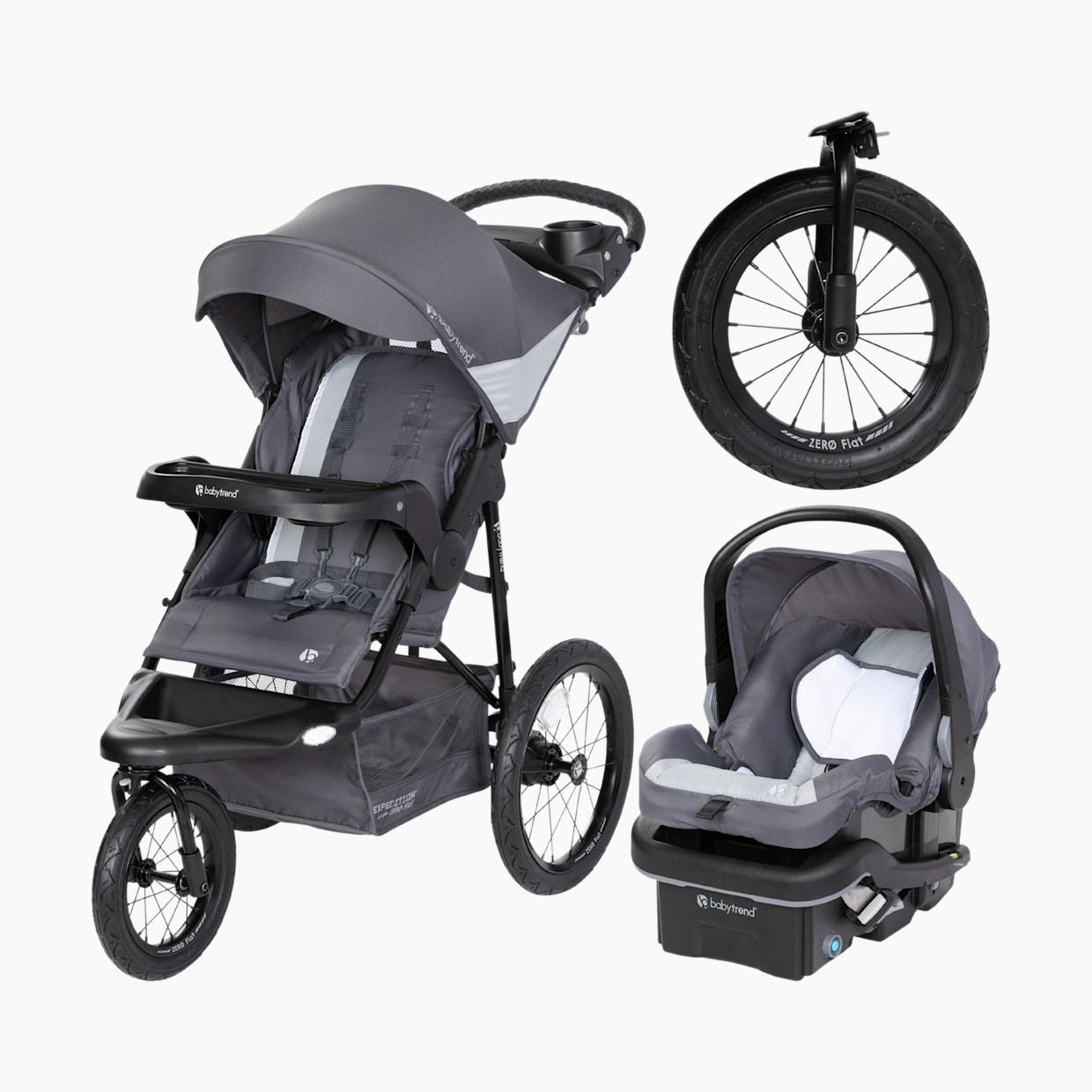 Double Jogging Baby Trend Jogging Stroller Rear Wheel Wobble Buy