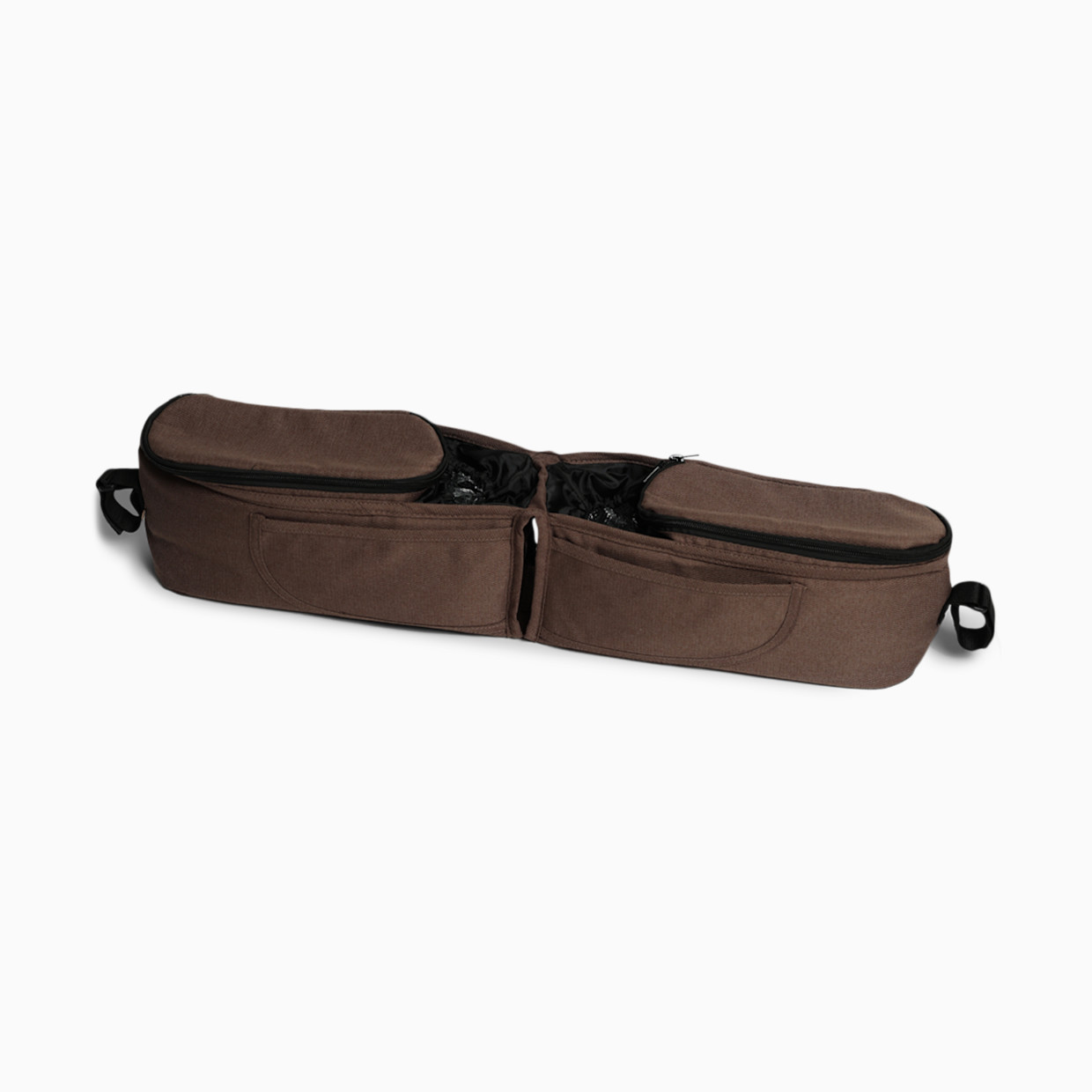Zoe Double Stroller Organizer - Cocoa.