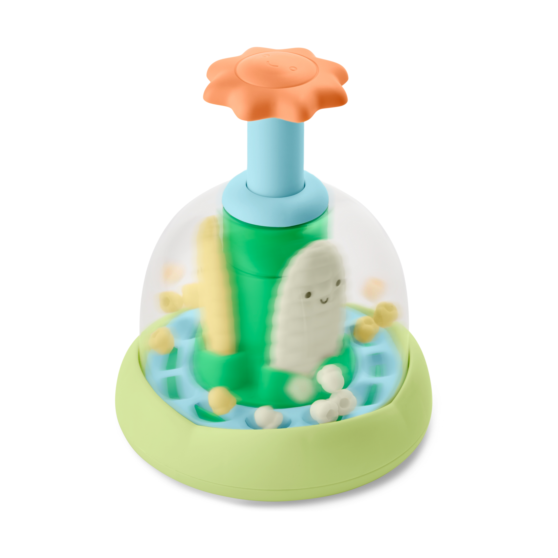 Skip Hop Farmstand Push & Spin Baby Toy.