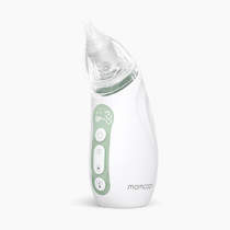 Momcozy Baby Nasal Aspirator, 3 Suction Levels Electric Nasal Aspirator for Baby, Newborn and Toddler, Portable Baby Nose Aspirator with Light Soothing and Music