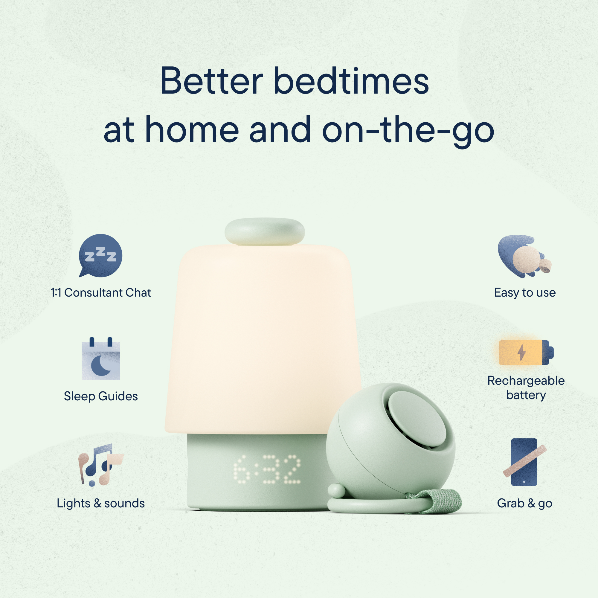 Hatch Hatch Baby and Hatch Go Bundle - Mint.