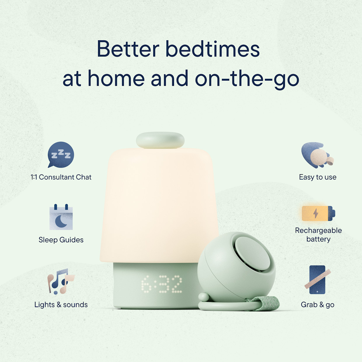 Hatch Hatch Baby and Hatch Go Bundle - Mint.