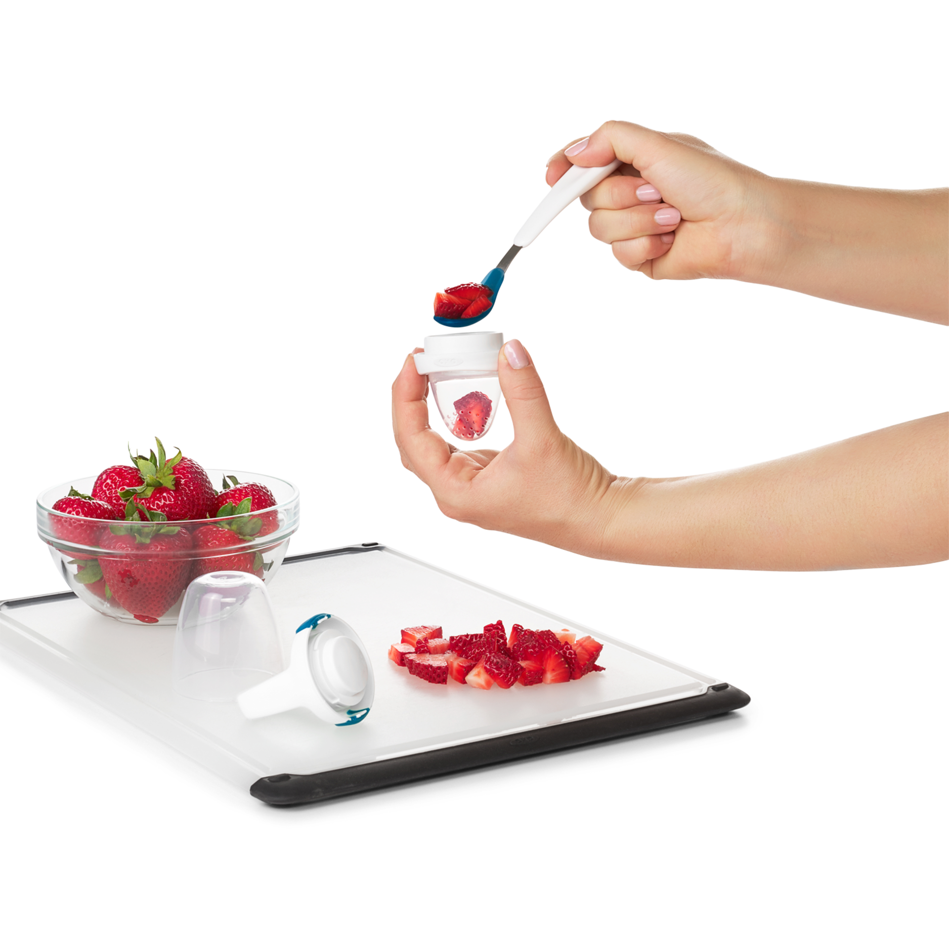 oxo silicone feeder