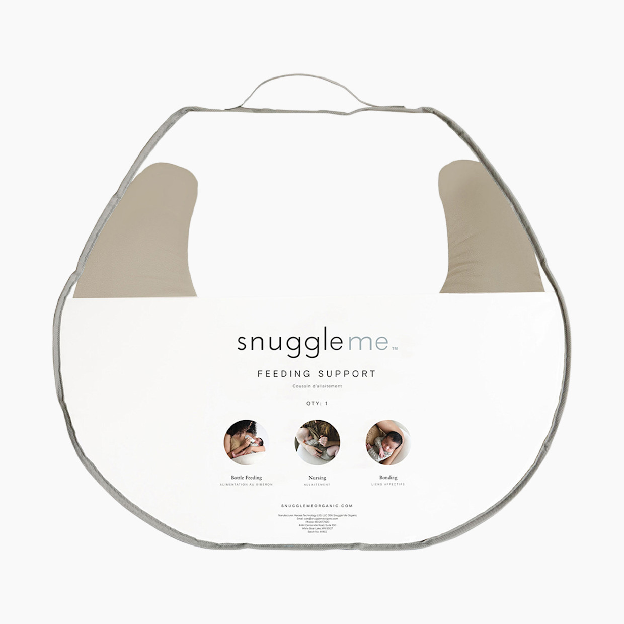 Snuggle Me Organic Feeding Support - Birch.