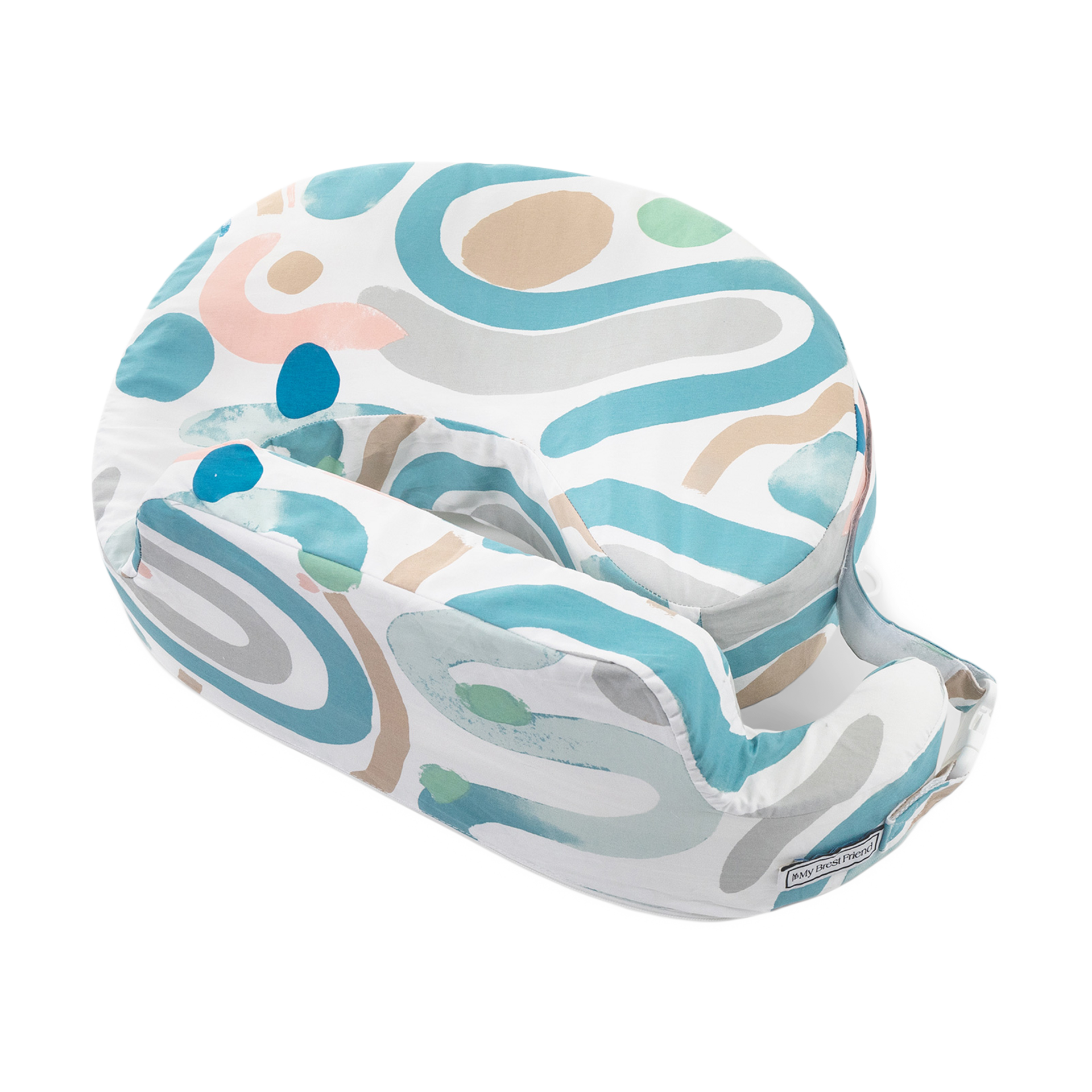 My Brest Friend Organic Super Deluxe Nursing Pillow Modern Art