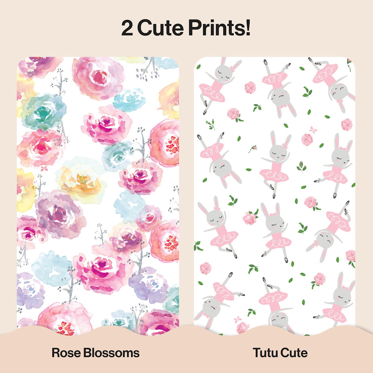 The Honest Company Clean Conscious Disposable Diapers Newborn-Size 2 - Rose Blossom + Tutu Cute, Nb, 72 Count.