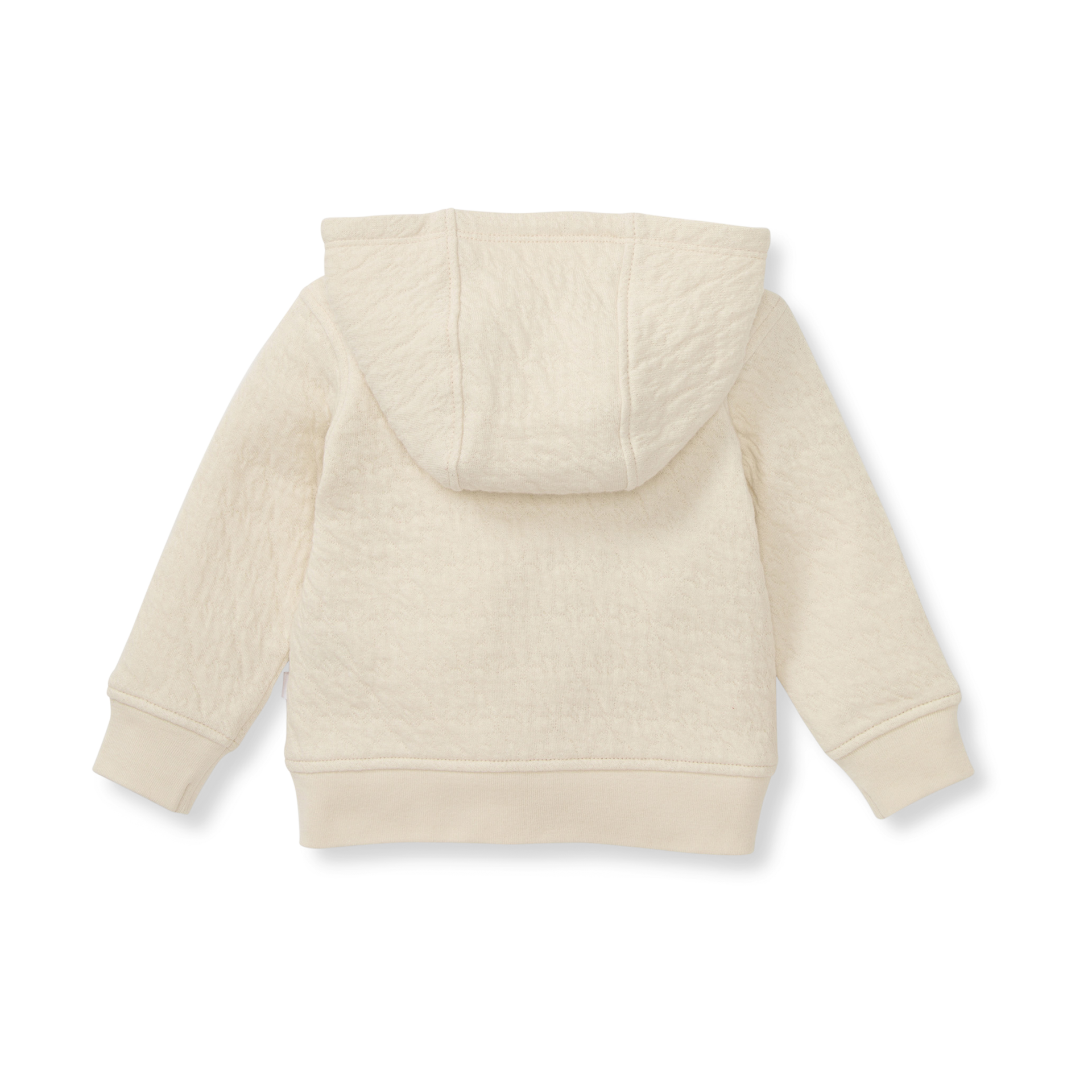 Burt's Bees Baby Organic Cotton Quilted Jacket - Oat, 0-3 M.