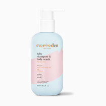 Evereden Baby Shampoo & Body Wash 2-in-1, 8.5 fl oz | Gentle, Non-Toxic, Fragrance-Free, Hydrating Formula for Sensitive Skin
