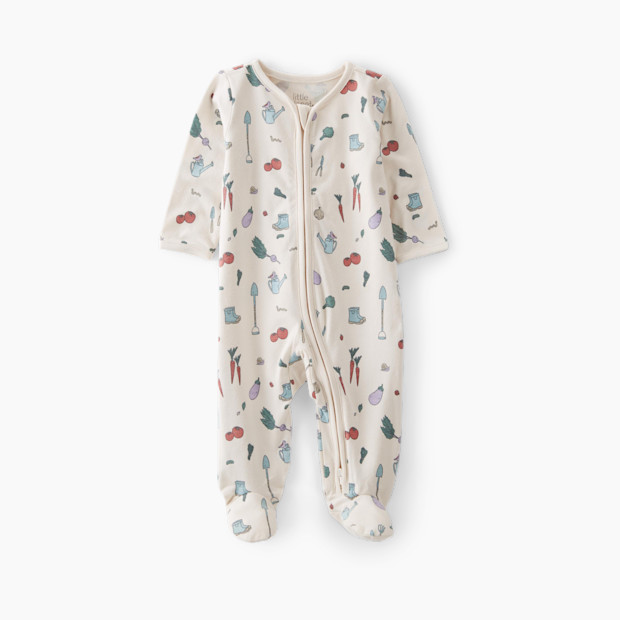 Carter's Little Planet Organic Cotton Sleep & Play Pajamas - Veggie Garden Print, Newborn - $14.00.