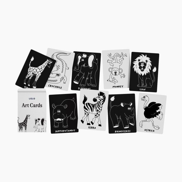 Lalo Art Cards - Safari Animals.
