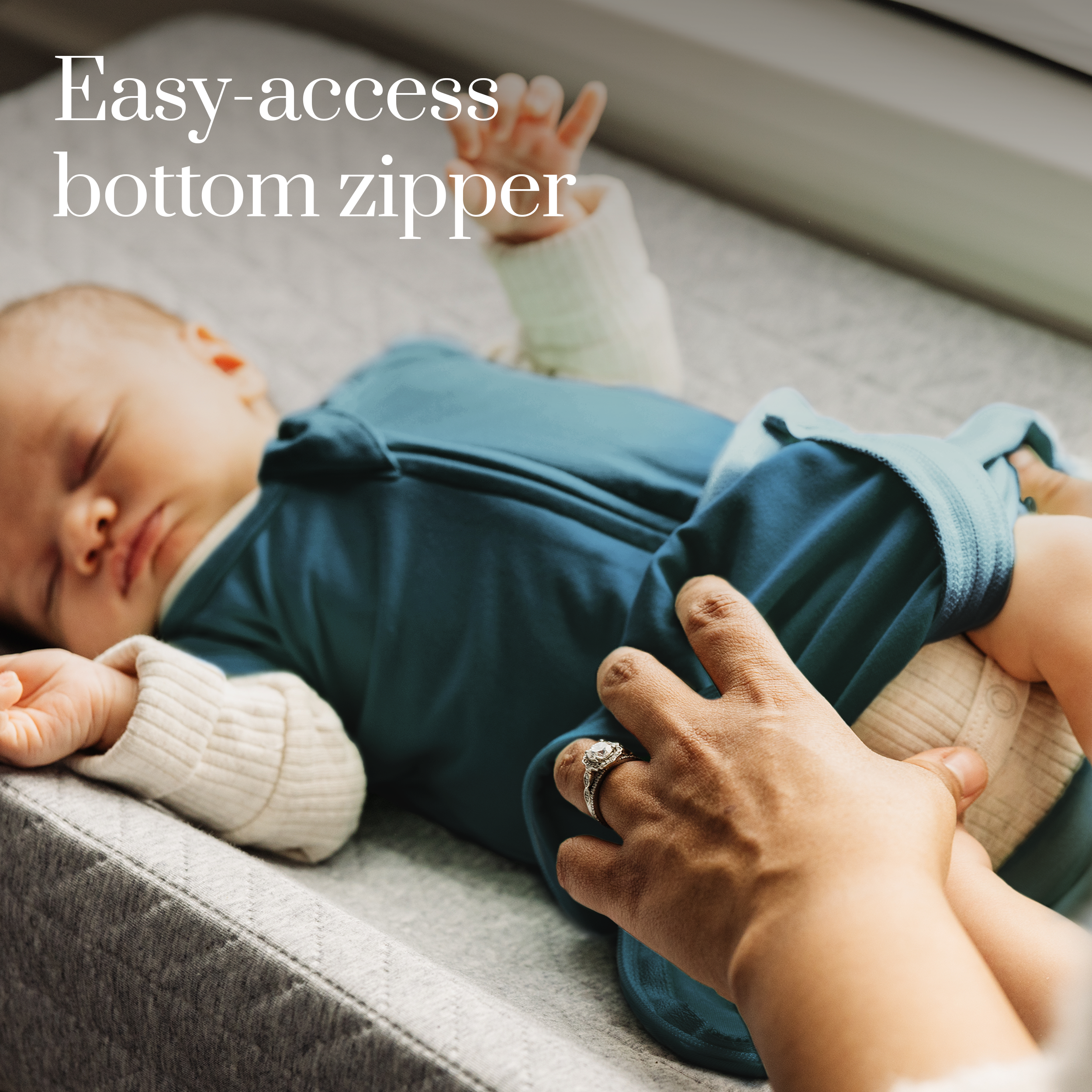 Owlet Dream Sleeper with Swaddle Deep Sea Green, 03 M Babylist Shop