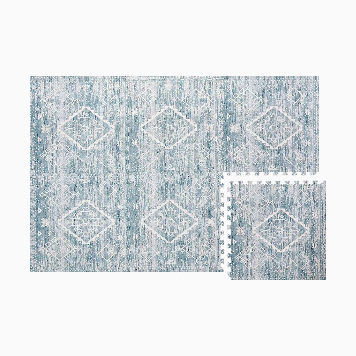 House of Noa Little Nomad Play Mat l Ula - Indigo, 8X8.