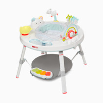 Skip Hop Baby Activity Center: Interactive Play Center with 3-Stage Grow-with-Me Functionality, 4mo+, Silver Lining Cloud
