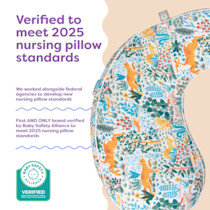 Boopy Boppy Uplift Nursing Pillow - Colorful Forest Animals | Babylist Shop