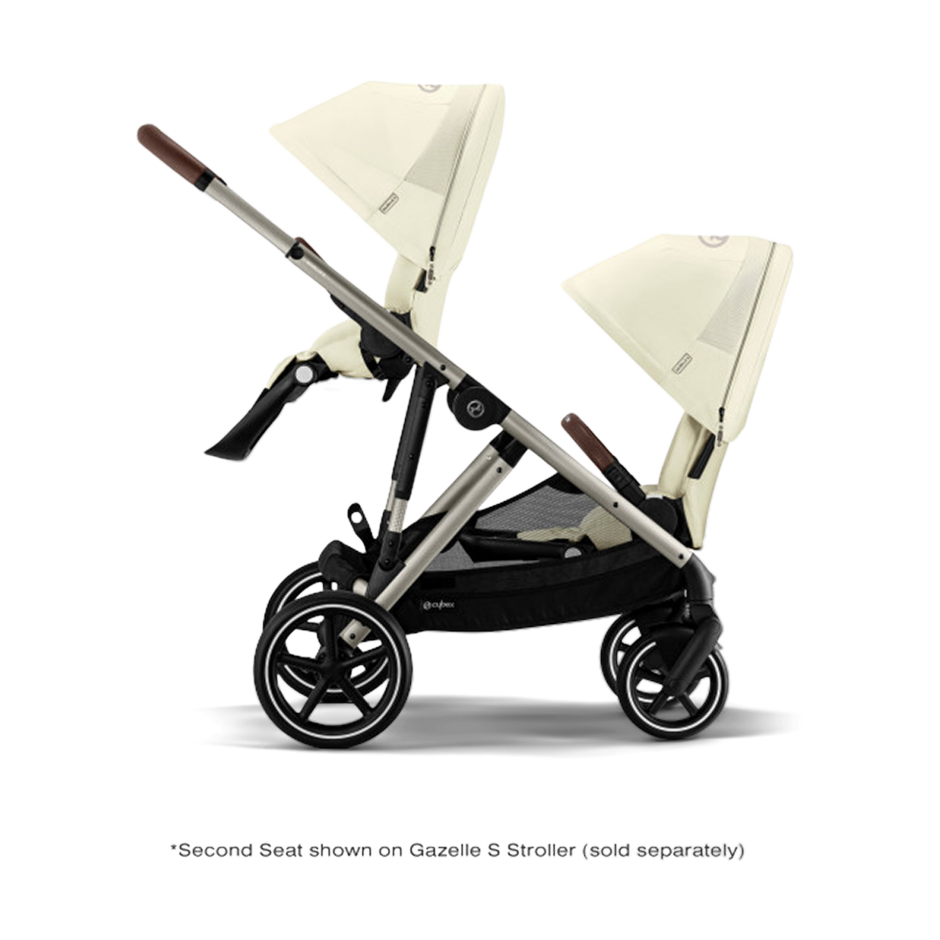Cybex eGazelle/Gazelle S Second Seat - Seashell Beige.