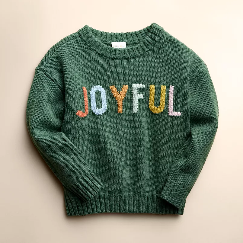 Little Co. by Lauren Conrad Joyful Knit Sweater.