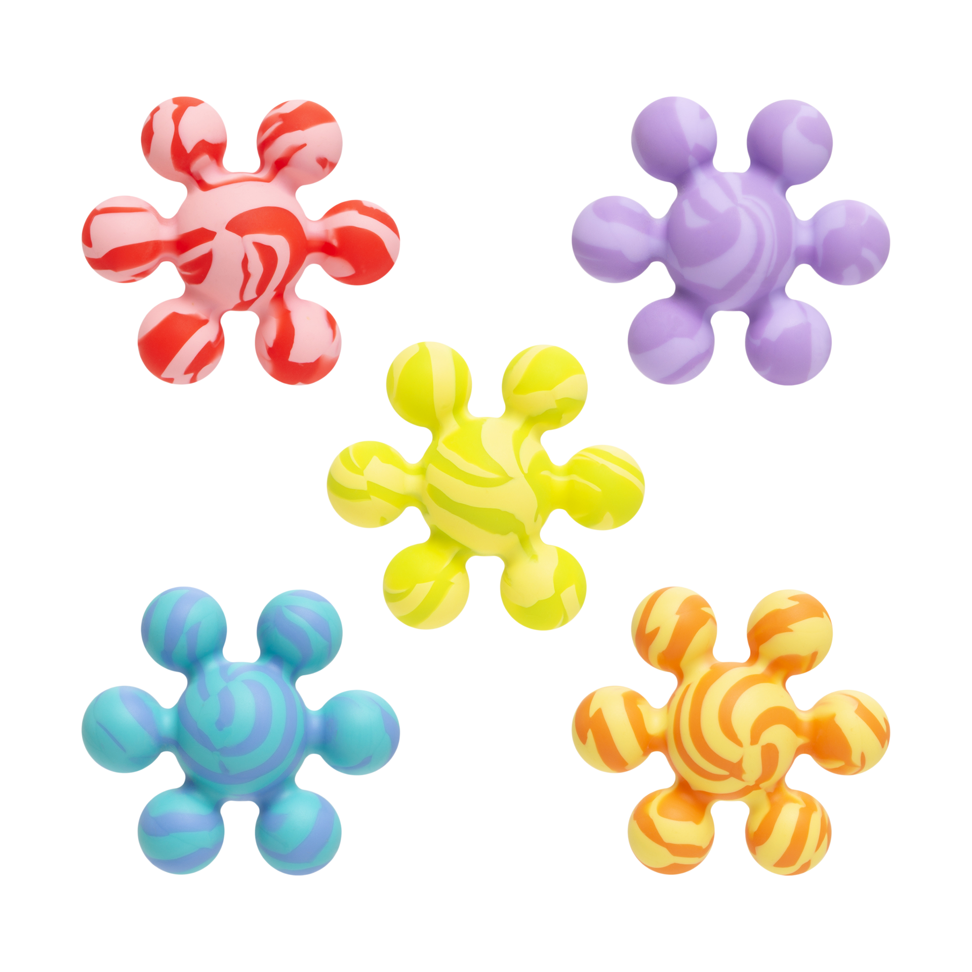 Ubbi Joinibbles Silicone Teether Toys (5 Pack).