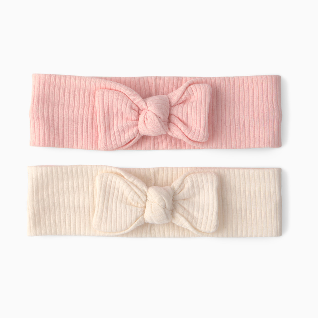 Carter's Headbands (2 Pack) - Pink/Ivory, 0-12.
