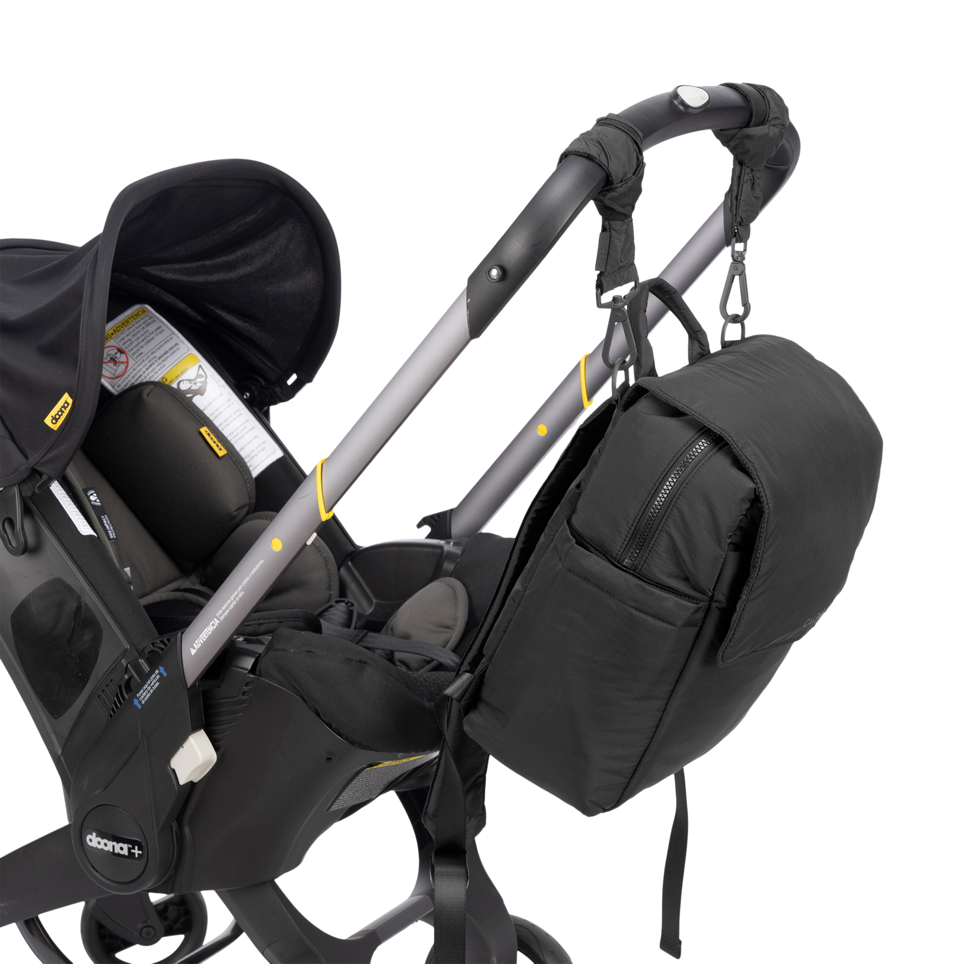 CALPAK Mini Diaper Backpack - Black.