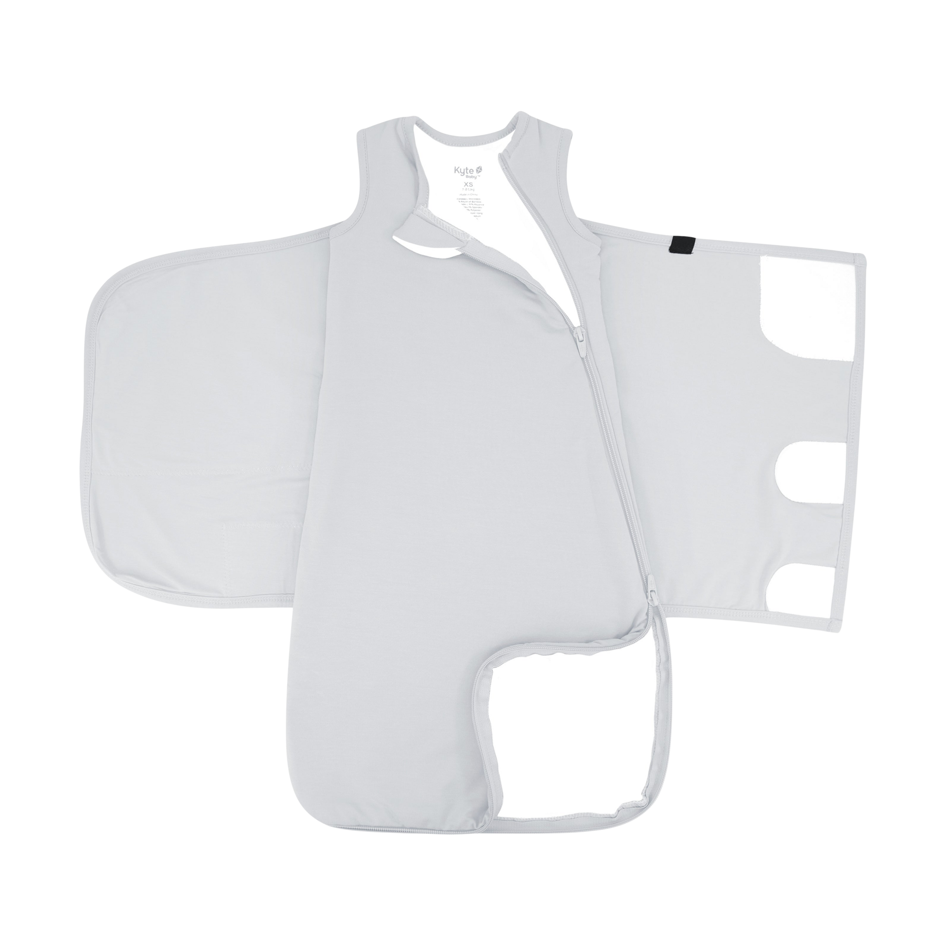Kyte Baby Sleep Bag Swaddler - Storm, X-Small.