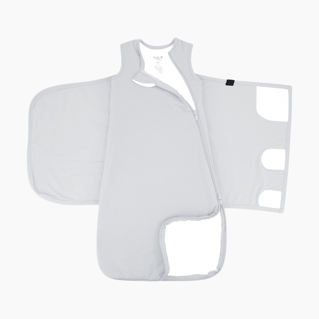 Kyte Baby Sleep Bag Swaddler - Storm, X-Small.