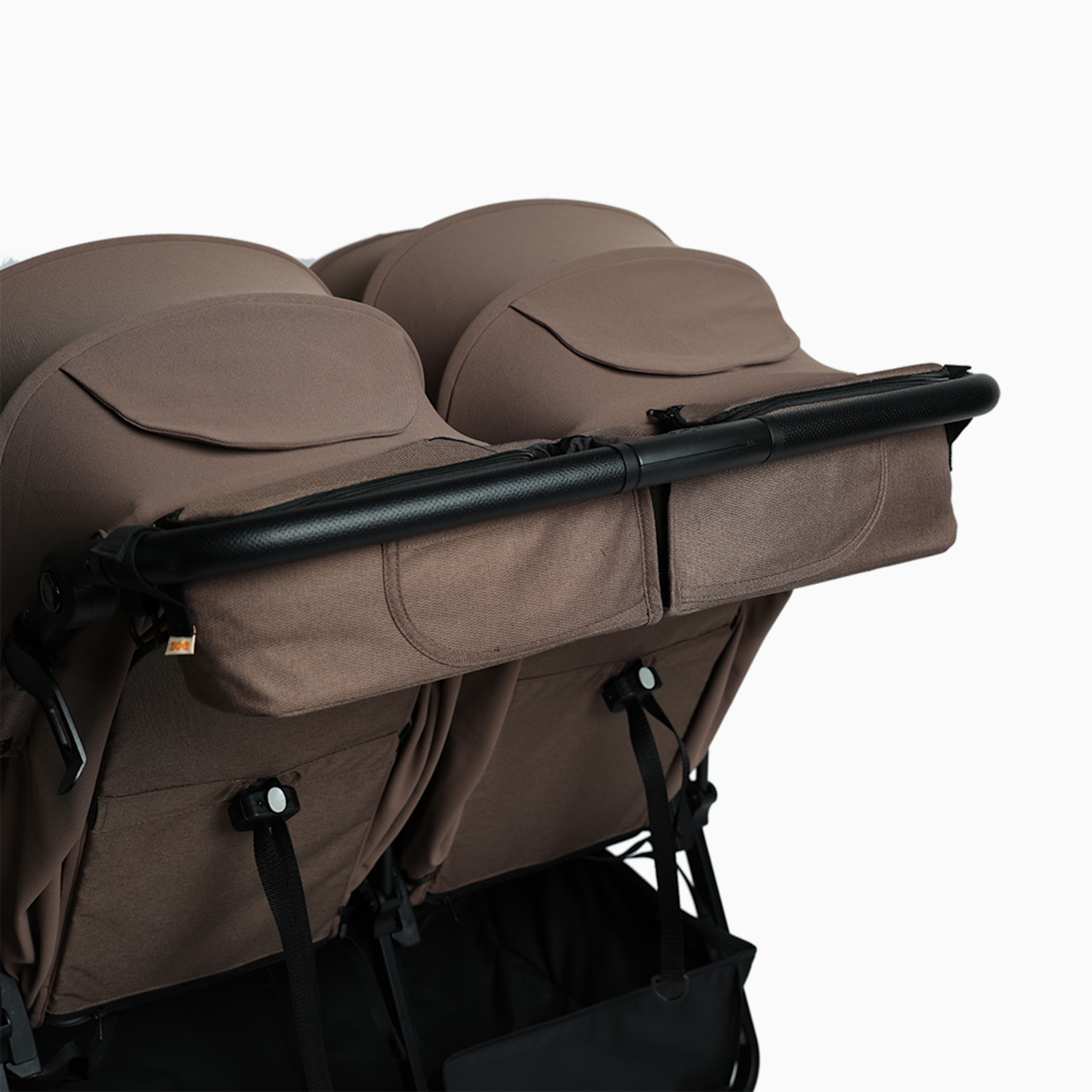 Zoe Double Stroller Organizer - Cocoa.