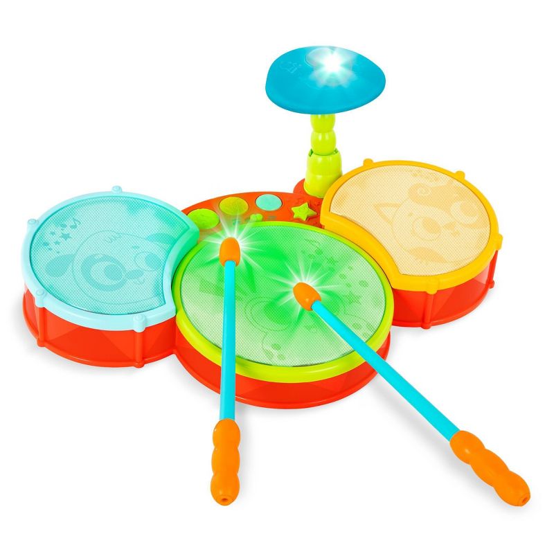 B. toys  Toy Drum Set - Little Beats.