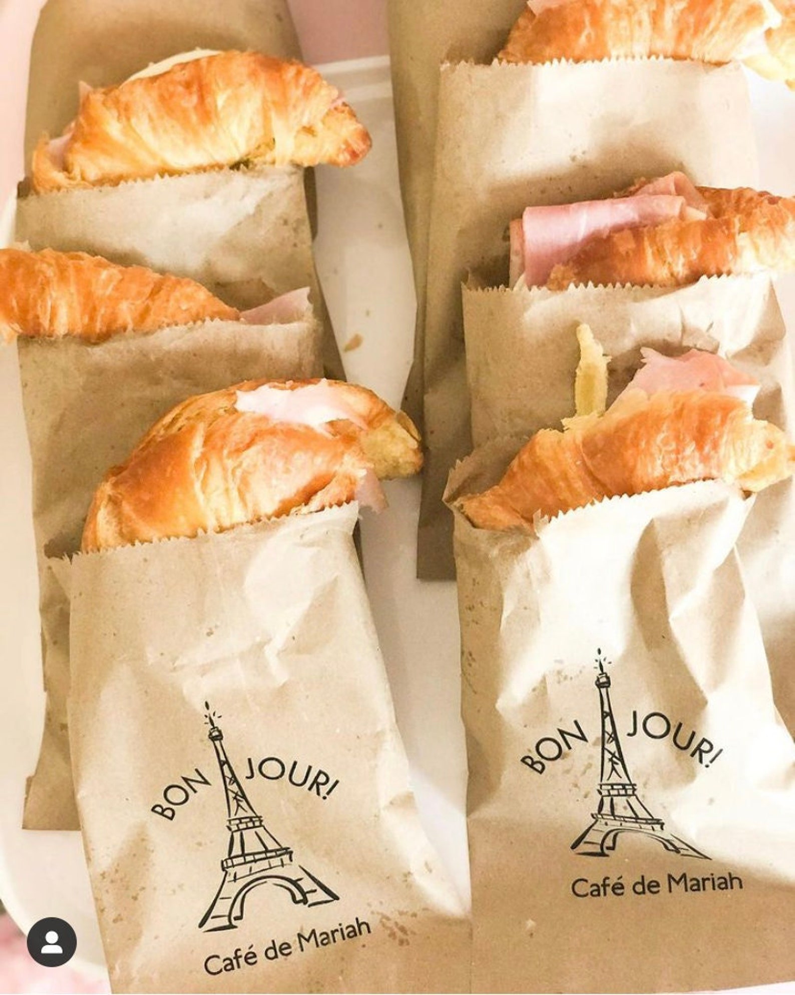 Custom Paris Eiffel Tower Favor Bags.