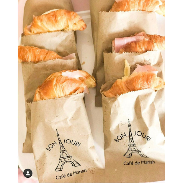 Custom Paris Eiffel Tower Favor Bags.