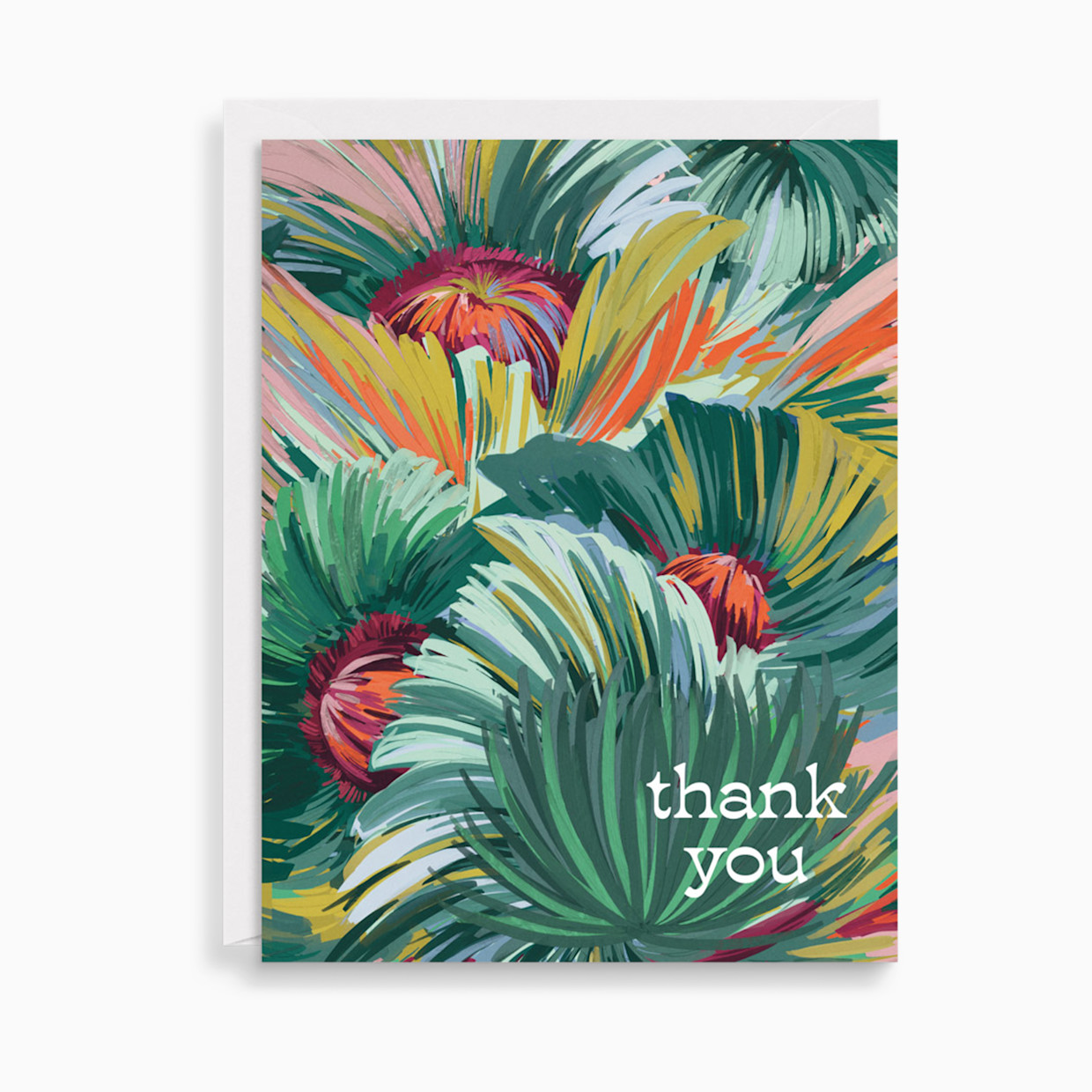 Paper Source Vibrant Landscapes Thank You Card Set (12).
