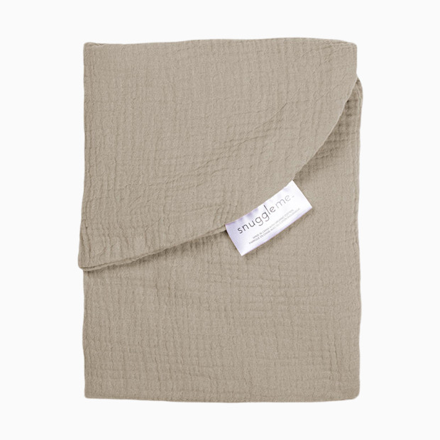 Snuggle Me Organic Infant Lounger Curve Muslin Cover.