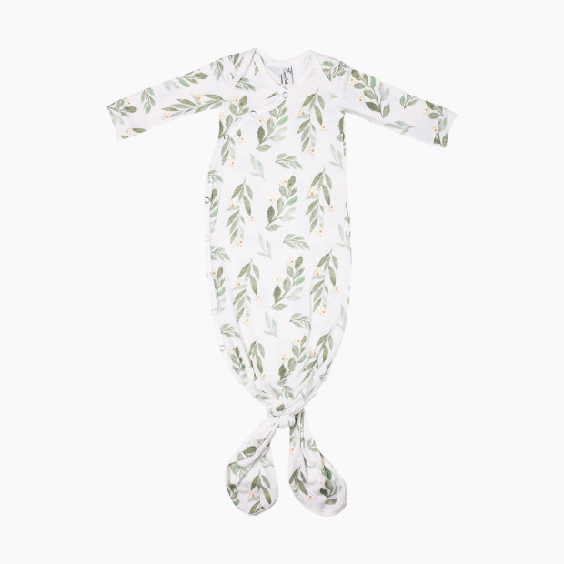 Copper Pearl Knotted Gown - Fern, 0-4 M.