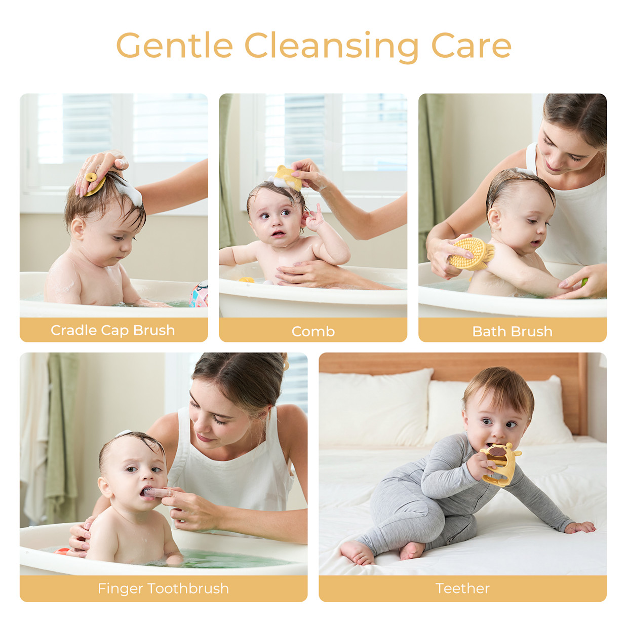 Momcozy All-in-1 Elite Baby Kit - Butter.