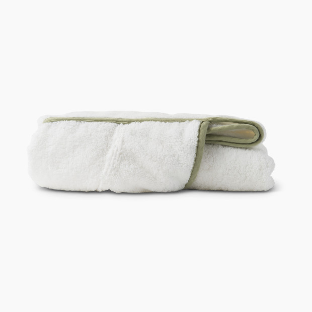 Lalo The Hooded Towel - Coconut / Sage.