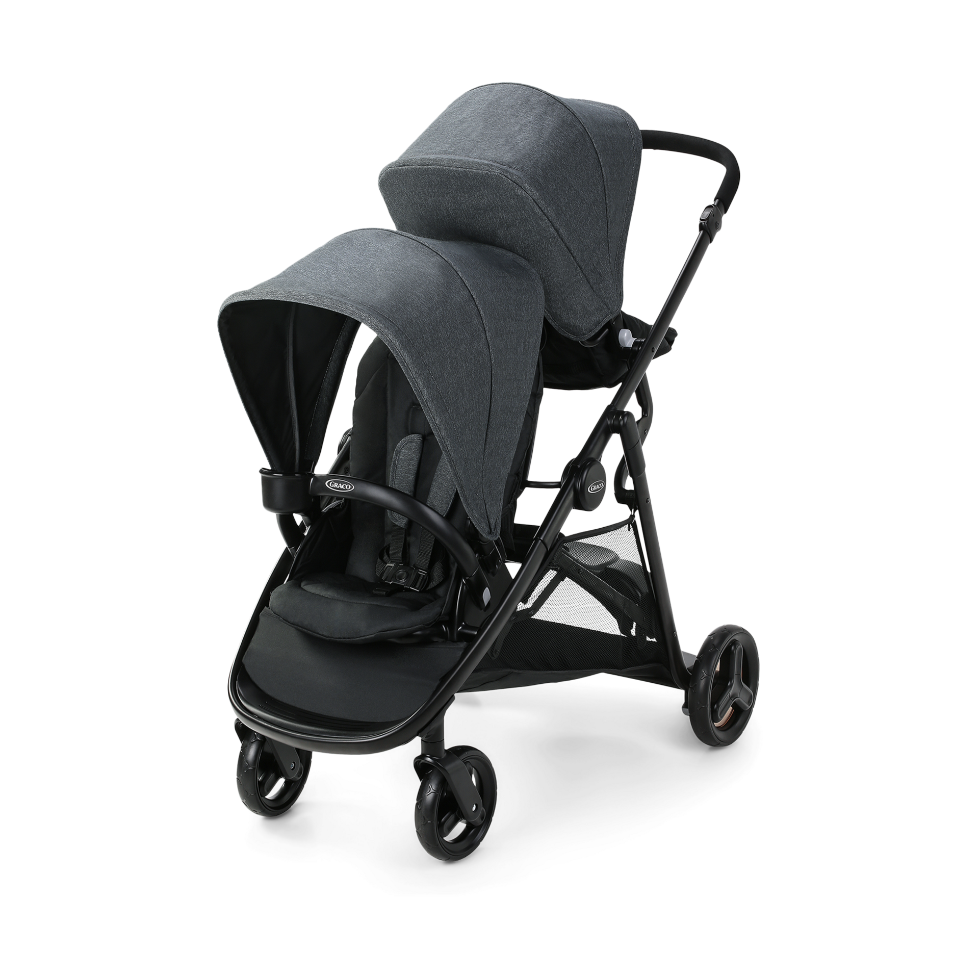 graco gray stroller