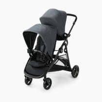 Graco Ready2Grow 2.0 Double Stroller Features Bench Seat and Standing Platform Options, Rafa